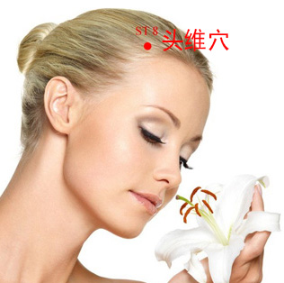 头维穴位位置图 头维穴位位置图