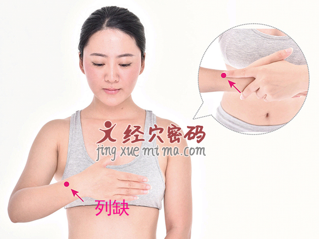 咽喉肿痛,慢性咽炎，按摩这两个穴位，清咽利喉，消肿又止痛