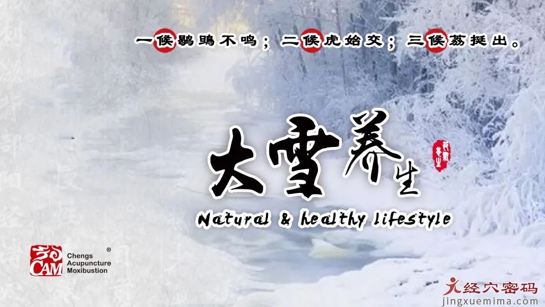 大雪将至，饮食调养、以动治“冻”，健康过寒冬